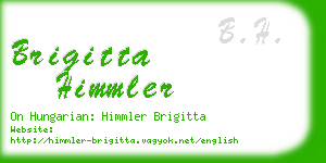 brigitta himmler business card